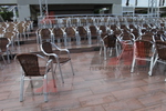 Столове за кафене,произведени от алуминии,различни модели