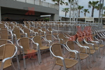 Модерни алуминиеви столове с разнообразни размери